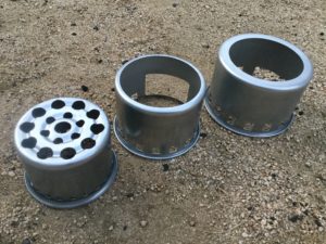 ウッドバーニングストーブ解体