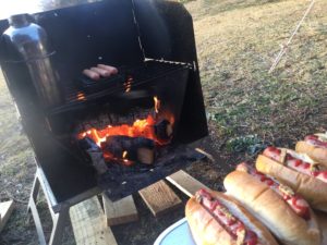 ホットドック完成