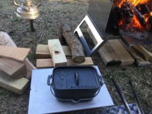 キャプテンスタッグの角型ダッチオーブン