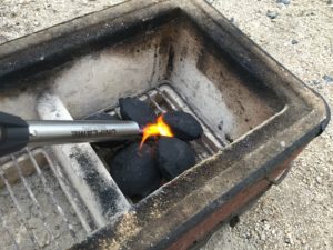 スティックターボⅡで着火