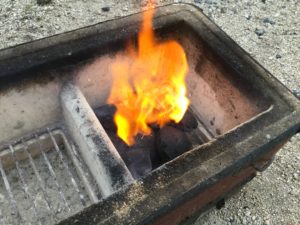 スティックターボⅡで着火③