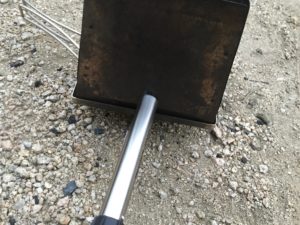 ネイチャーストーブの穴に入らない