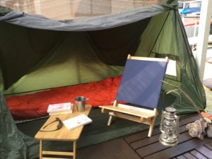 設営第一期終了