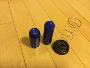 キャンドルの残り