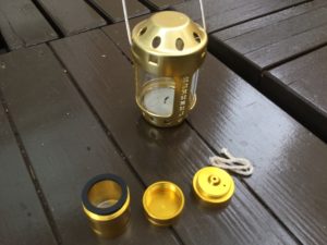 オイルランプのセット内容