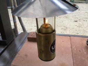 キャンドルランタンで実験