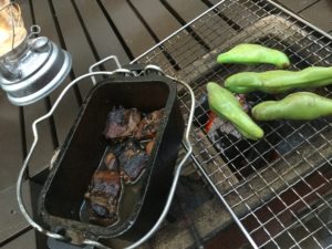 1日置いたスペアリブ