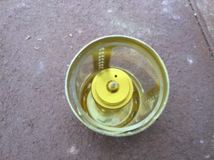 ロゴスのキャンドルランタンにはめてみる