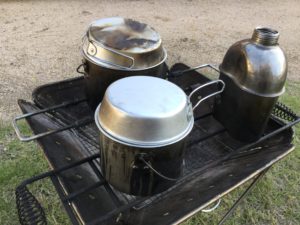 自作五徳と併用してみる