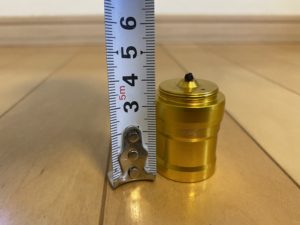 金属アルコールランプの使用時