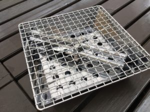 ファイアグリルsoloの収納