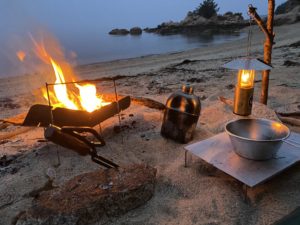 無人島キャンプ