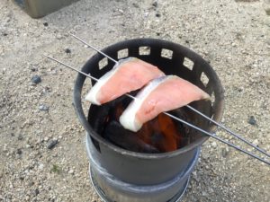 酒の塩焼き