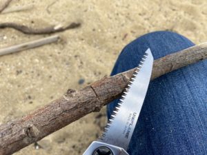 燕三条乃鋸で切ってみる