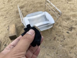 火打石とチャークロス