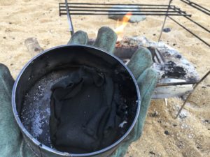 チャークロス完成