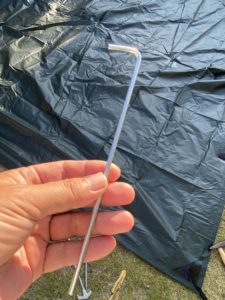 DDタープのペグ