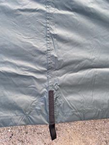 DDタープの縫い目