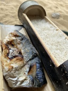 お米の炊き上がり