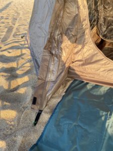 跳ね上げのガイドレール