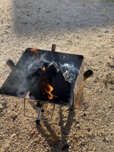 煙が少なくなる