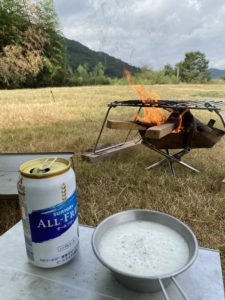 キャプスタの五徳とファイアグリルsolo