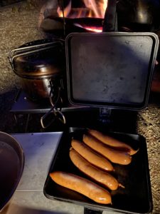 ホットサンドクッカーで焼く