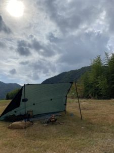 DDタープでビークフライ