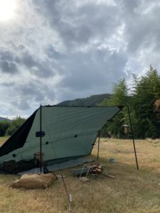 DDタープでビークフライ