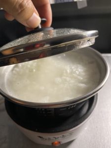 湧いてきたお米