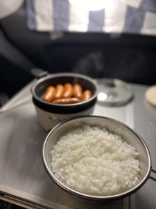 シェラカップ炊飯