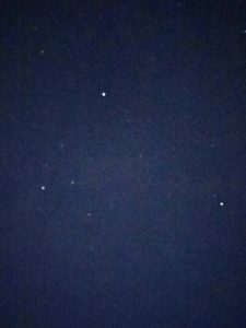 アイフォンで夏の三角形