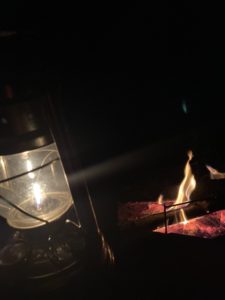キャンプの夜
