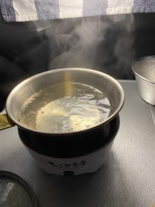 銅のシェラカップ