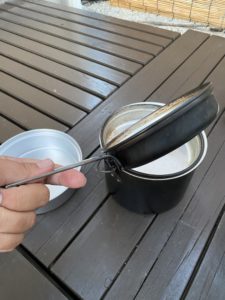 アルミパーソナルクッカー蓋