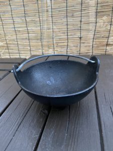 Daisoの鉄鍋