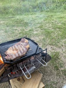 ユニ鉄とステーキ