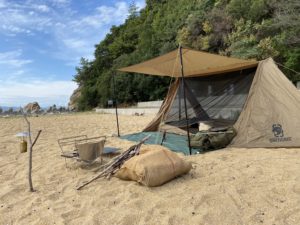 Onetigrisのテント