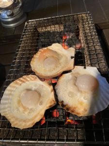 ホタテのバター焼き