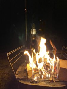 ラプカの焚火