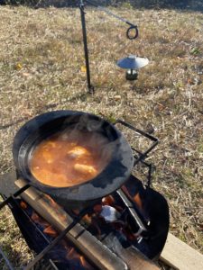 肉団子を入れる