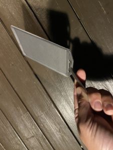 Seria鉄板のハンドル