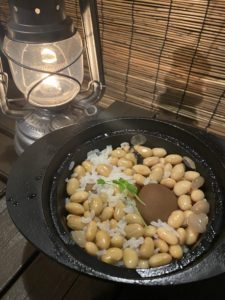 鉄鍋ご飯
