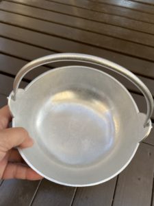 アルミ囲炉裏鍋