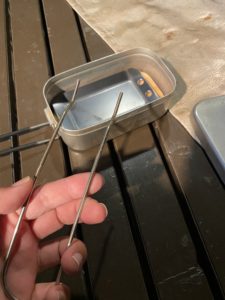 oka-d-art黒皮鉄板スモール