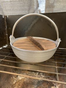アルミの囲炉裏鍋