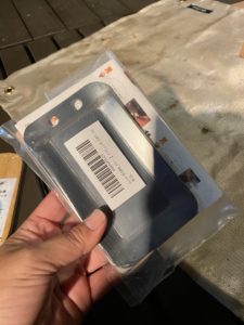 oka-d-art黒皮鉄板スモール