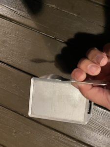 Seria鉄板のハンドル