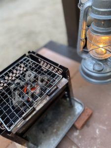 カマド型焚火台