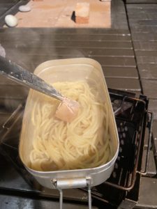 メスティンパスタ